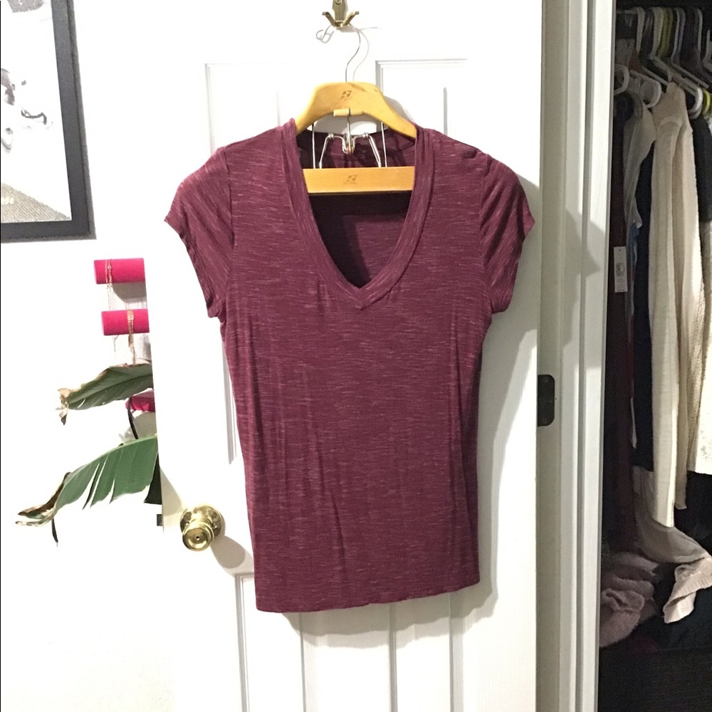 Maroon Tee